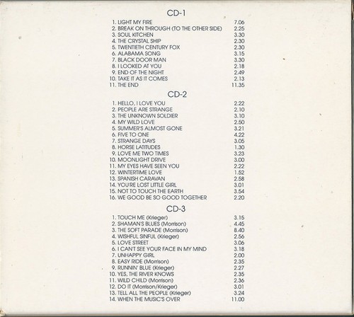 The Doors - Mr. Mojo Risin'! (3xCD, Comp + Box) (sleeve: Near Mint (NM or M-)) - Bild 2 von 5