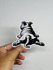 American Pit Bull Bully Dog Peeking Paws Sticker Car Bumper Window Decal PitBull