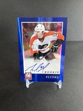 2012 Panini ELITE ROOKIE AUTO BLUE #223 Matt Read FLYERS EX/NM