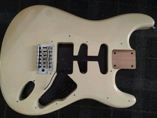 Stratocaster Cream Guitar Body  Alder with Wilkinson Trem ,Good quality 