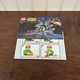 LEGO Star Wars: Droid Tri-Fighter 75044 (2014) 99% Complete With Box And Manual