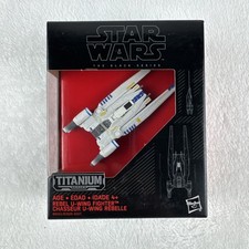 STAR WARS ROGUE ONE THE BLACK SERIES TITANIUM SERIES REBEL U-WING FIGHTER