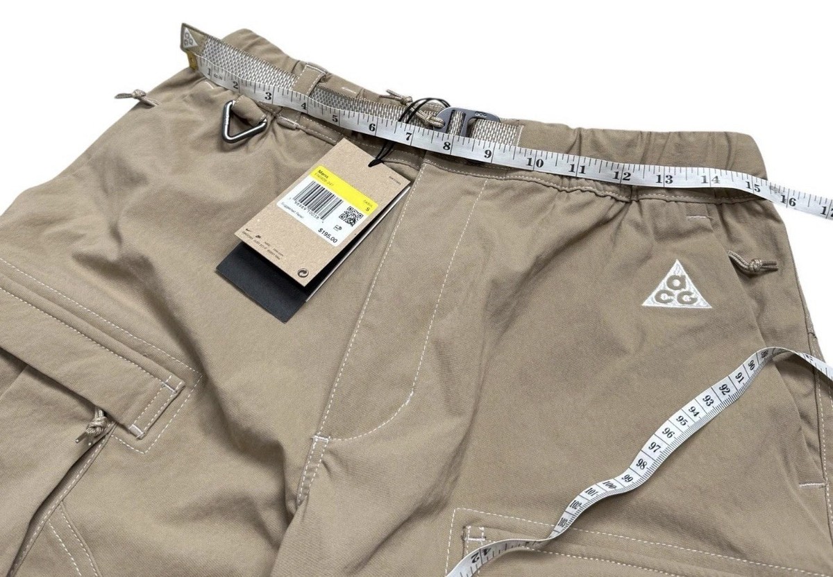 Nike ACG Smith Summit Cargo Beige Khaki Pants FN0428-247 NWT $195 