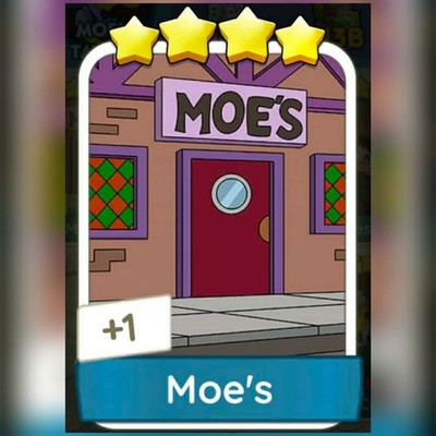 1 x Moe's (    ) - Set 18 - Mono_Poly_Go Aufkleber - Bester Service