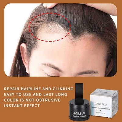 Waterproof Scalp Line Filler Powder Instant Hairline Cover Up Concealer