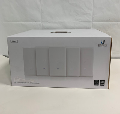 Ubiquiti UniFi AC Mesh Pro Access Point - White (UAP-AC-M-PRO-5-US) (5-Pack)