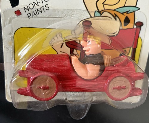 Vintage Corgi The Flintstones No. 134 Barney’s Buggy 1982 W/ Original Card - Picture 3 of 4