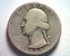 1932 WASHINGTON QUARTER FINE / VERY FINE  F/VF NICE ORIGINAL COIN BOBS COINS
