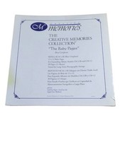 Creative Memories 12 x 12 "The Baby Pages" SP RCM-12B with Blue Gingham