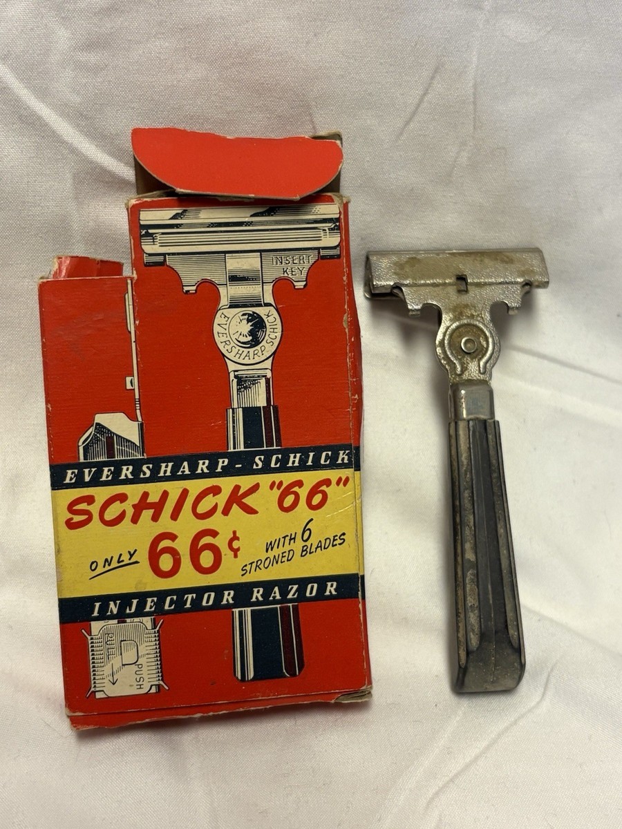 vintage schick eversharp injector razor 66 Boxed | eBay