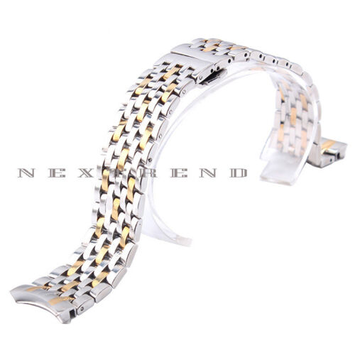 Quality Solid Steel Strap Bracelet Replacement Watch Band For OMEGA DE VILLE - Picture 7 of 7