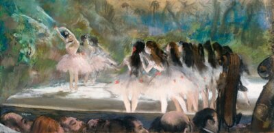Ballet at the Paris Opera 1877, Edgar Degas, Wall Decor Art Print 11'' x 14'' 3401