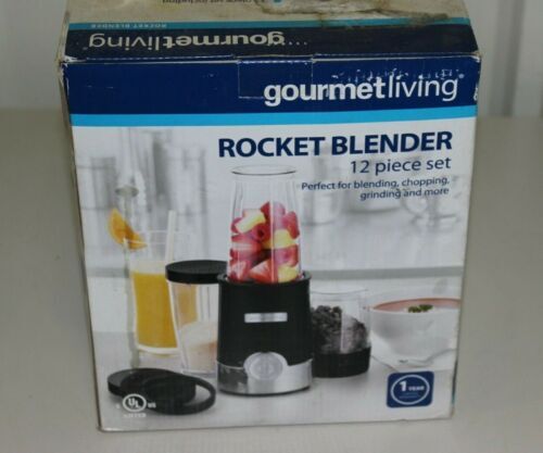 BELLA Rocket Blender Set de 12 pièces 13330 en acier inoxydable édition platine recettes 829486133305 | eBay