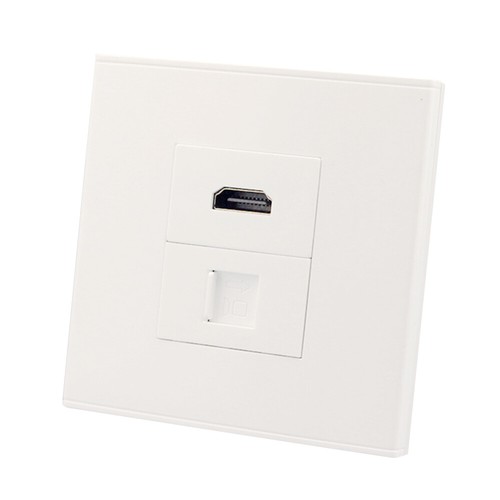 For HDMI With CAT6 RJ45 Female To Female Wall Panel Network Extender - Picture 4 of 6