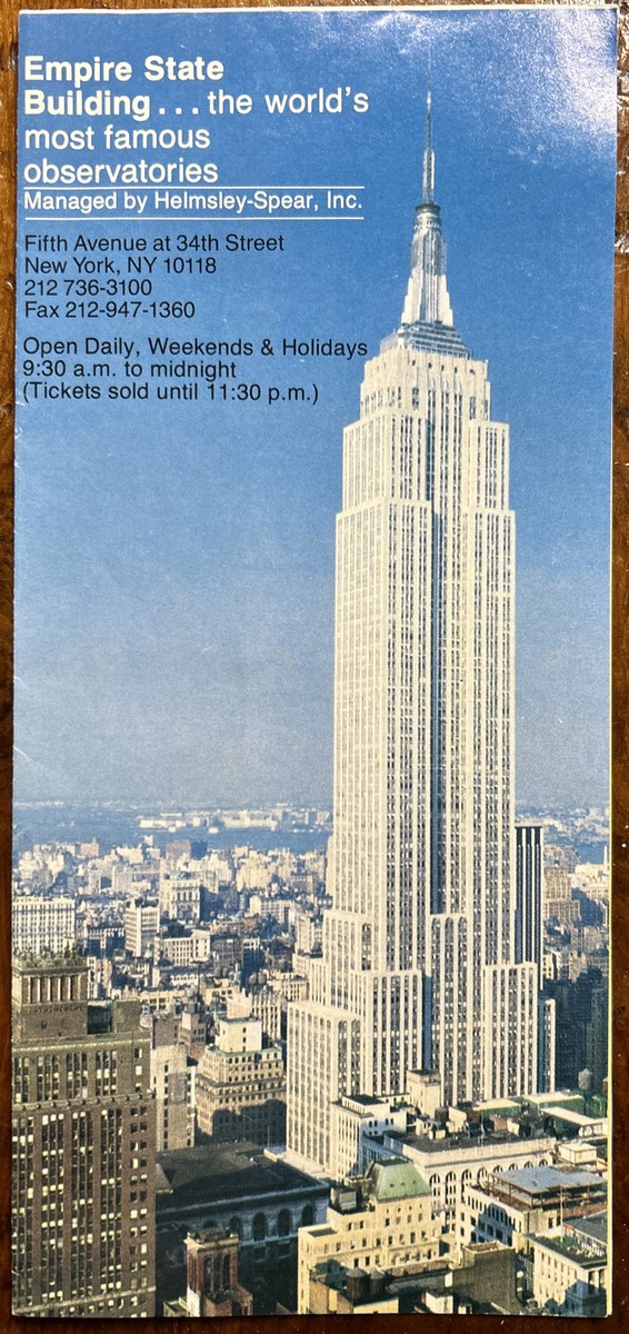 アンティーク雑貨 empire state building antique vintage