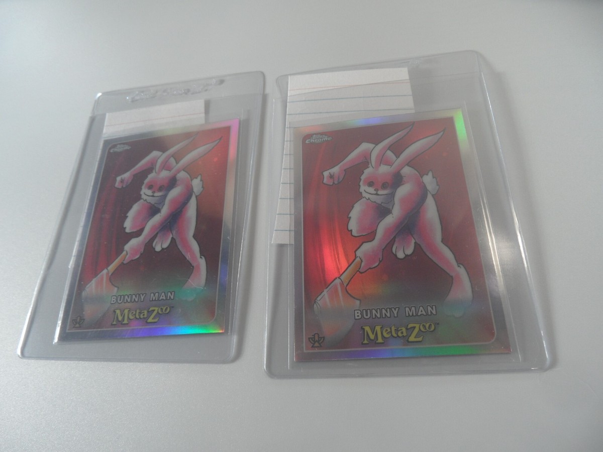 C4-82 2022 Topps Chrome Metazoo silver refractor card U-PICK BUNNY