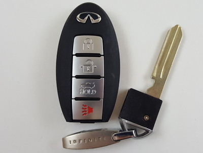 ORIGINAL INFINITI 11-19 OEM SMART KEY LESS ENTRY REMOTE BLANK ALARM FOB SEDAN US