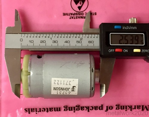 Johnson Electric DC Motor, 5000RPM, 12000 RPM, 3-12VDC, 3V, 6V, 9V, 12V - Picture 4 of 9