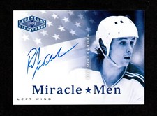 2004-05 UD Legendary Signatures Miracle Men ROB MCCLANAHAN Autograph 