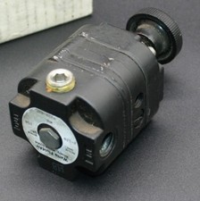 One (1) Parker Watts R220-02C Air Pressure Regulator 2-120 High Relief 1/4"