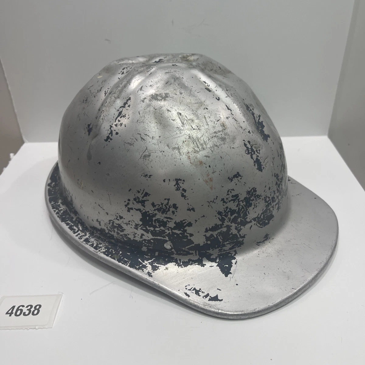 Vintage Welsh Aluminum Metal Hard Hat Helmet eBay