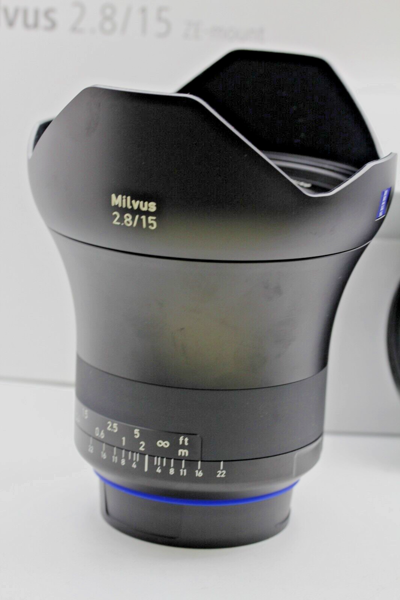 Zeiss Milvus 2,8/15 Ze C / Ef + très bien (272675
