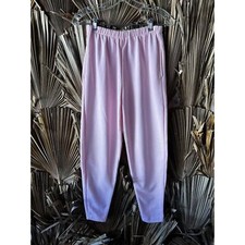 Vintage 90's Pink Blank Sweatpants size M/L Fade In Made in USA Loungewear