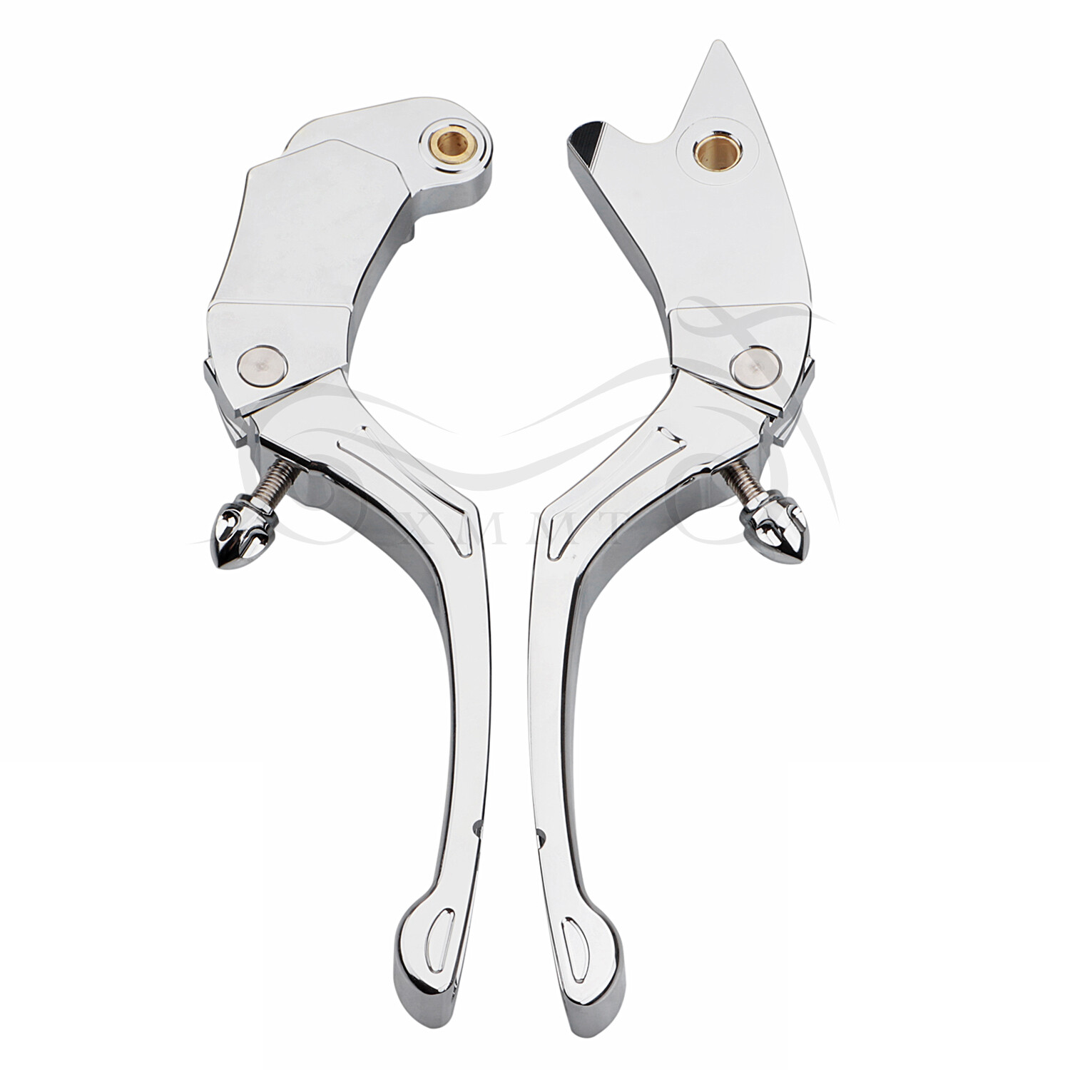 Chrome Left & Right Handlebar Brake Clutch Lever For Indian Scout sixty