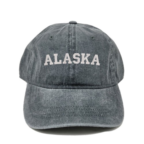Alaska embroidered dad hat, cap for vacation, souvenir cap