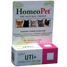 HomeoPet Feline UTI Plus 15 ml | Urinary Tract Infection Remedy for Cats