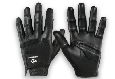Bionic Gloves Men's StableGrip With NaturalFit Golf Glove Right Small Black