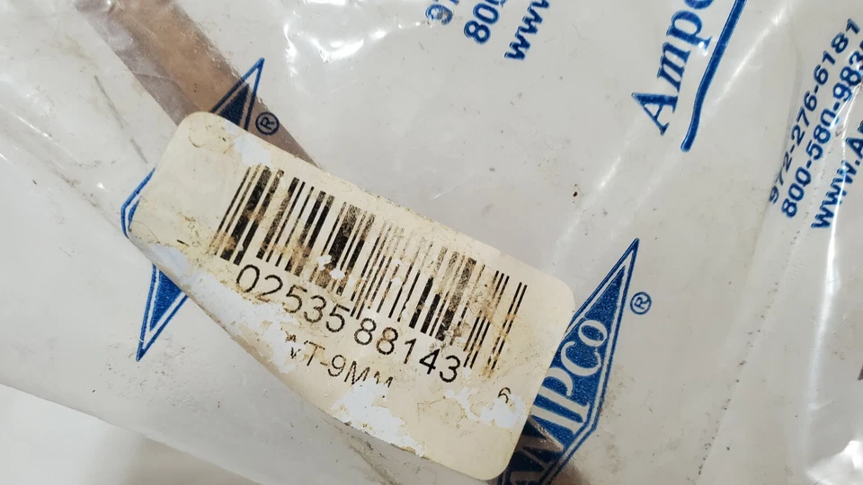 AMPCO WT-9MM Metric Plain Hex Key, 9 mm Tip Size, 150 mm Long, 115 mm Short - Image 4 of 4