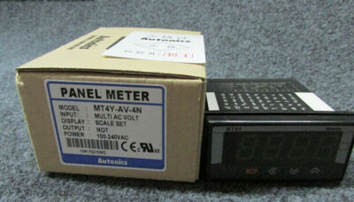 Autonics MT4Y-AV-4N Panel Meter New One MT4YAV4N Free Shipping