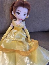 Disney Store World Parks Princess Belle Doll Plush Toy 19 Beauty And The Beast