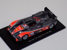 1/43 Spark Audi R10 TDI  Car #14 7th in  2009 24 Hours of LeMans  S0690