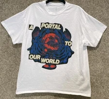 Cactus Jack Travis Scott Rolling Loud New York Portal To Our World T-Shirt Large