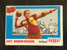 1955 Topps All American Football #78 Jay Berwanger EX