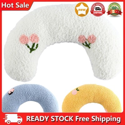 Cute Cat Pillow Fluffy Pet Little Pillow Sleeping Improve Small Animals Headrest
