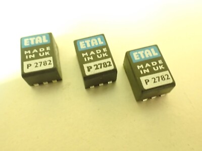 P2782 ETAL MICROPROFILE Line Matching Transformer V.22bis Modems 6PIN SMD x3 Stück