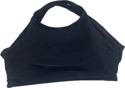 Baleaf Halter Neck Sports Bra Bikini Top Padded Womens Size 40 Black
