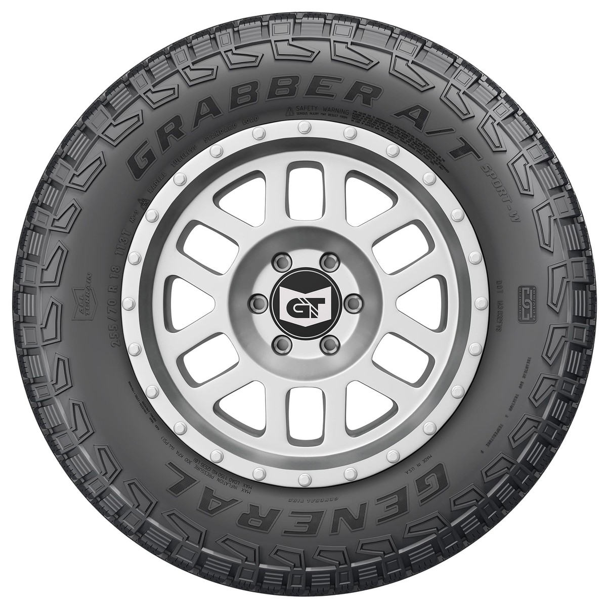 4 New General Grabber A/t Sport-w - 275x55r20 Tires 2755520 275 55