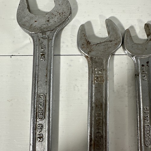 Gedore Spanner Assorted Wrenches Metric SAE Open End and Combination India Tools - Picture 3 of 18