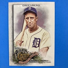 Hank Greenberg 2022 Topps Allen & Ginter's Card #80 MLB Detroit Tigers