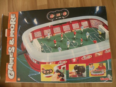 Simba Games More Arena Bälle Fußballspielfußballkicker  Spiel Ohne Bälle