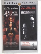 No Disc No Case ORIGINAL COVER ART Dbl 2007 DVD Cover Devils Advocate Insomnia