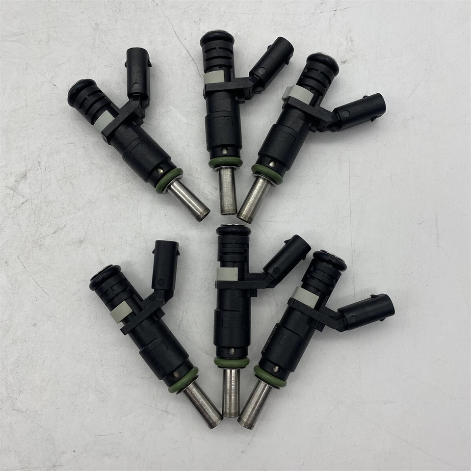 Inyector de combustible 6 piezas A2720780249 para Mercedes-Benz E350 R350 S400 2005-2012 3,5 L Foto 2 de 4