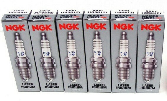 NGK LASER IRIDIUM Iridium Spark Plugs SILZKGR8B8S 94201 Set of 6