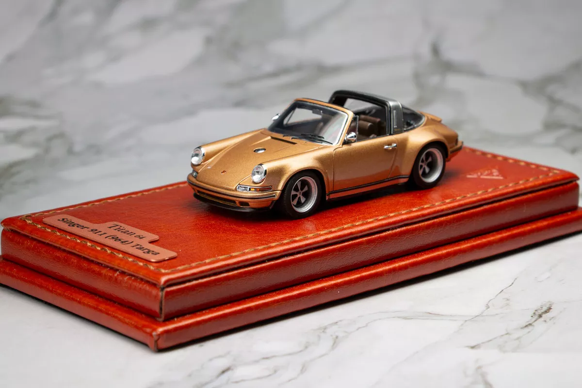 Make Up Titan64 1:64 Car Model Porsche Singer 911 964 Targa