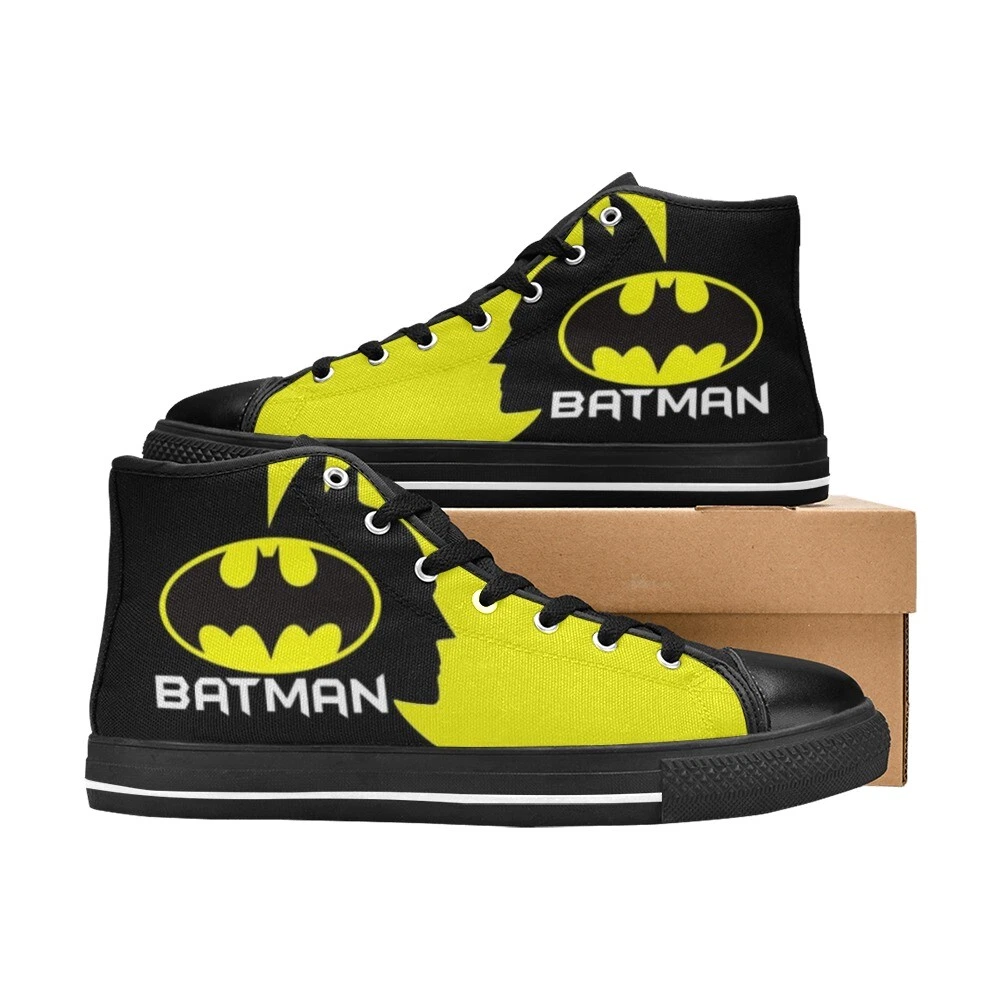 Batman Sneakers Custom High Top Men's Canvas Athletic Shoes
