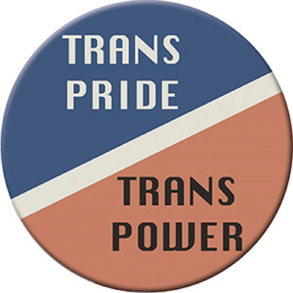 Trans Fierté, Trans Pouvoir - Œuvre D'Art Originale Licenciée LGBTQ Magnét 3 X 3 - Photo 1/1